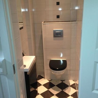 Totalrenovering av toalett og vask